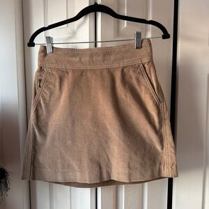 Banana Republic Tan Mini Skirt